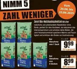 V Baumarkt Zero! Bio-Holzhackschnitzel Angebot