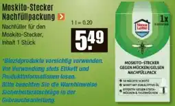 V Baumarkt Moskito-Stecker Nachfüllpackung Angebot