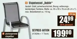 V Baumarkt Stapelsessel ,,Dublin" Angebot