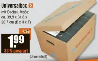 V Baumarkt Universalbox Angebot