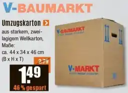 V Baumarkt Umzugskarton Angebot