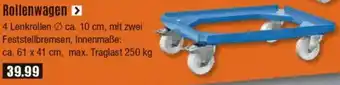 V Baumarkt Rollenwagen Angebot