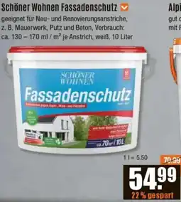 V Baumarkt Schöner Wohnen Fassadenschutz Angebot