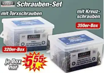 Posten Börse KYNAST Schrauben-Set Angebot