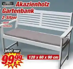 Posten Börse KYNAST Akazienholz Gartenbank Angebot