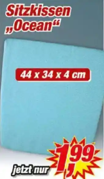 Posten Börse Sitzkissen „Ocean" Angebot