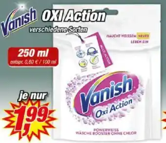 Posten Börse Vanish Oxi Action Angebot