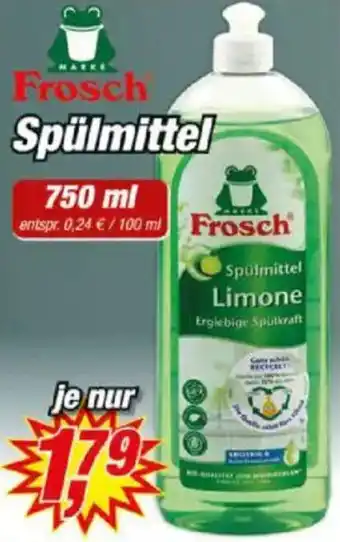 Posten Börse Frosch Spülmittel Angebot
