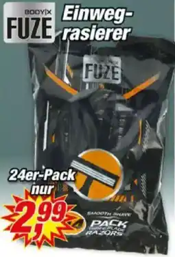 Posten Börse FUZE Einwegrasierer Angebot