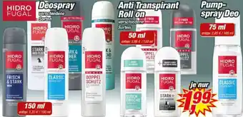 Posten Börse HIDRO FUGAL Deospray Angebot