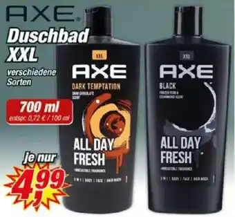 Posten Börse AXE Duschbad XXL Angebot