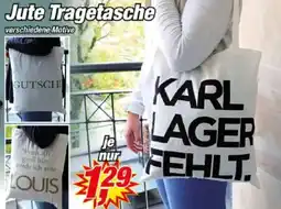 Posten Börse Jute Tragetasche Angebot