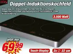 Posten Börse DESKI Doppel-Induktionskochfeld Angebot