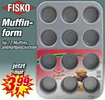 Posten Börse FISKO Muffinform Angebot