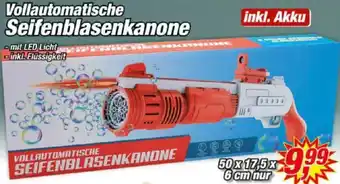 Posten Börse Vollautomatische Seifenblasenkanone Angebot