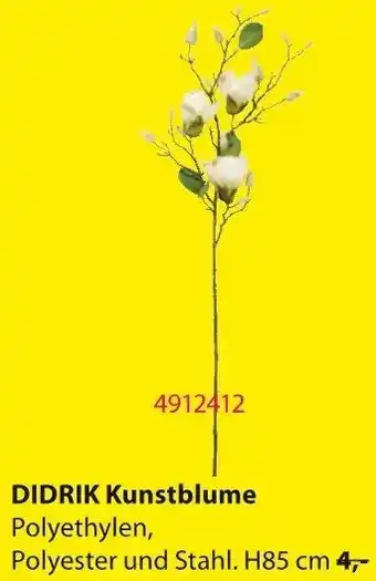 Jysk DIDRIK Kunstblume Angebot