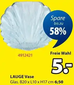 Jysk LAUGE Vase Angebot