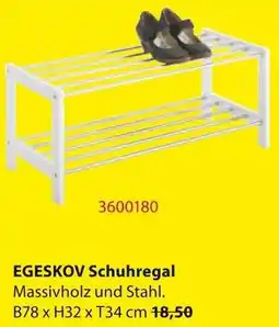 Jysk EGESKOV Schuhregal Angebot