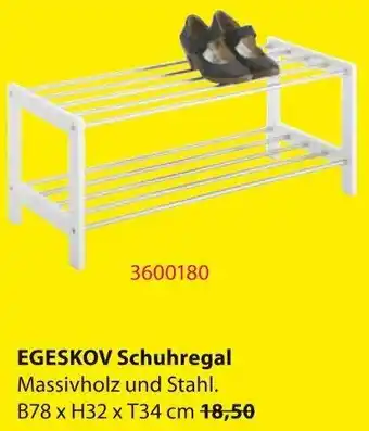 Jysk EGESKOV Schuhregal Angebot
