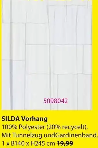 Jysk SILDA Vorhang Angebot