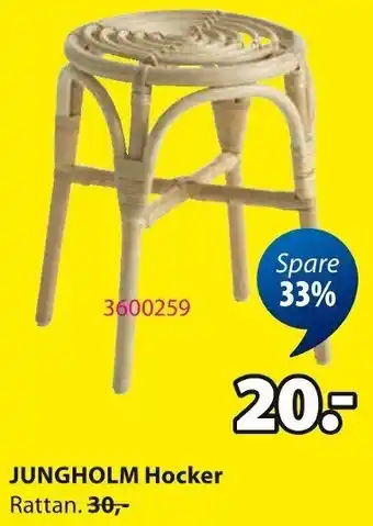 Jysk JUNGHOLM Hocker Angebot