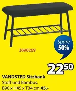 Jysk VANDSTED Sitzbank Angebot