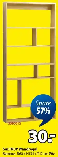 Jysk SALTRUP Wandregal Angebot