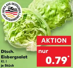 Kaufland Dtsch. Eisbergsalat Angebot