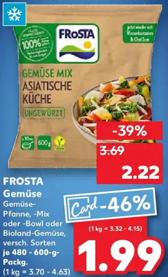 Kaufland FROSTA Gemüse Angebot