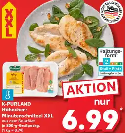 Kaufland K-PURLAND Hähnchen Minutenschnitzel XXL Angebot