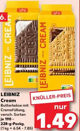 Kaufland LEIBNIZ Cream Angebot