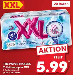 Kaufland THE PAPER-MAKERS Toilettenpapier XXL Angebot