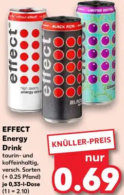 Kaufland EFFECT Energy Drink Angebot