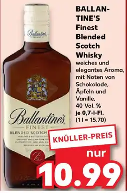 Kaufland BALLANTINE'S Finest Blended Scotch Whisky Angebot