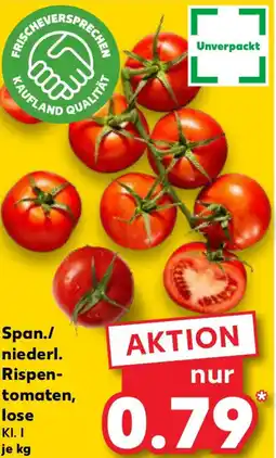 Kaufland Span./ niederl. Rispentomaten, lose Angebot