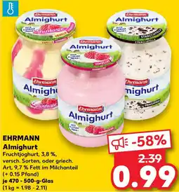 Kaufland EHRMANN Almighurt Angebot