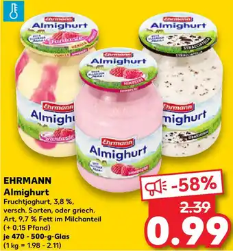 Kaufland EHRMANN Almighurt Angebot