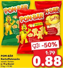 Kaufland POM-BÄR Kartoffelsnacks Angebot
