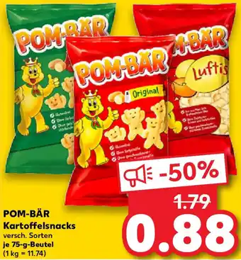 Kaufland POM-BÄR Kartoffelsnacks Angebot