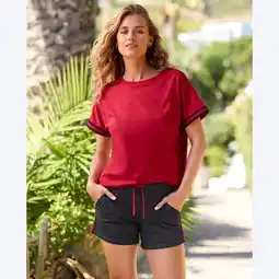 NKD Damen-Shorts mit Streifenborte Angebot