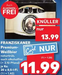 Kaufland FRANZISKANER Premium Weißbier Angebot
