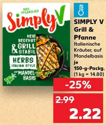 Kaufland SIMPLY V Grill & Pfanne Angebot