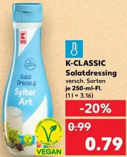 Kaufland K-CLASSIC Salatdressing Angebot