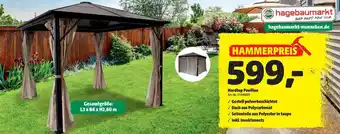 Hagebau Hardtop Pavillon Angebot