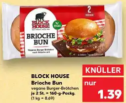 Kaufland BLOCK HOUSE Brioche Bun Angebot