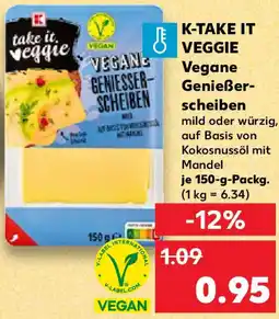 Kaufland K-TAKE IT VEGGIE Vegane Genießerscheiben Angebot