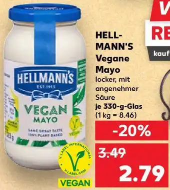 Kaufland HELLMANN'S Vegane Mayo Angebot