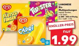 Kaufland LANGNESE Eis Multipackungen Angebot