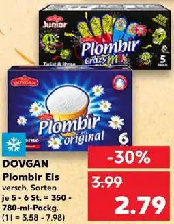 Kaufland DOVGAN Plombir Eis Angebot