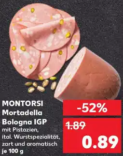 Kaufland MONTORSI Mortadella Bologna IGP Angebot